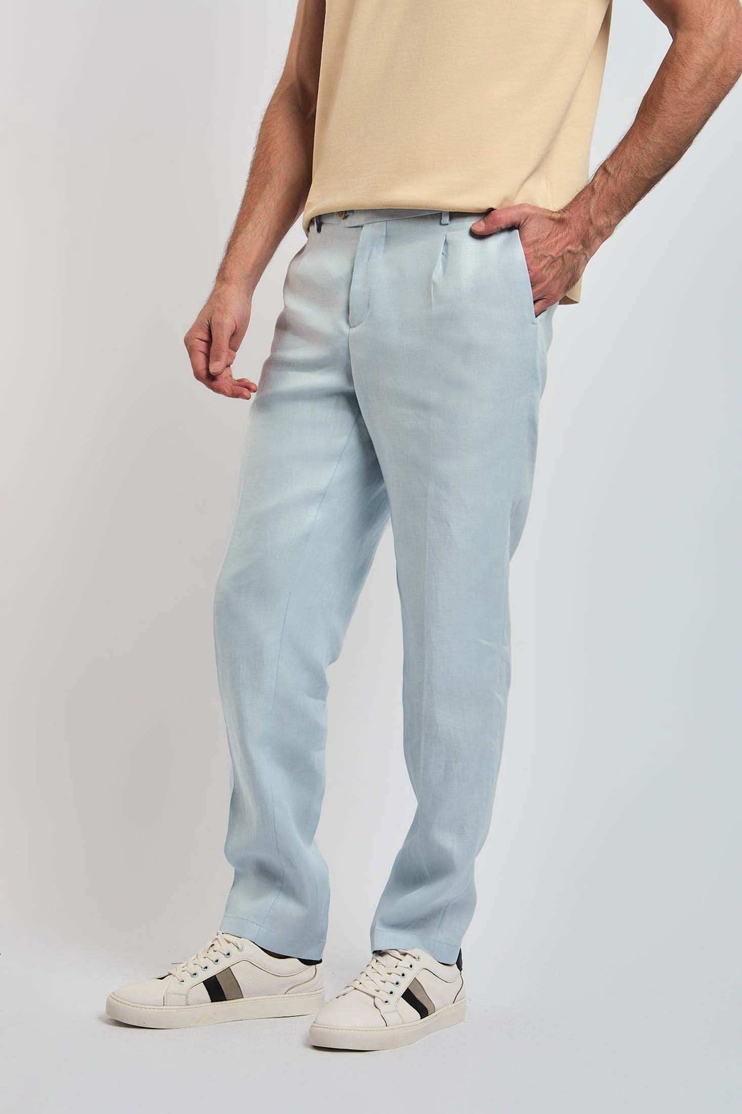 Men Regular Fit Pant - Blue