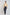 Dalydress men's fashion, beige mandarin collar shirt with navy blue trousers and sneakers