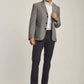 Men Slim Fit Blazer - Black