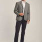 Men Slim Fit Blazer - Black