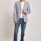 Men Slim Fit Blazer - Blue