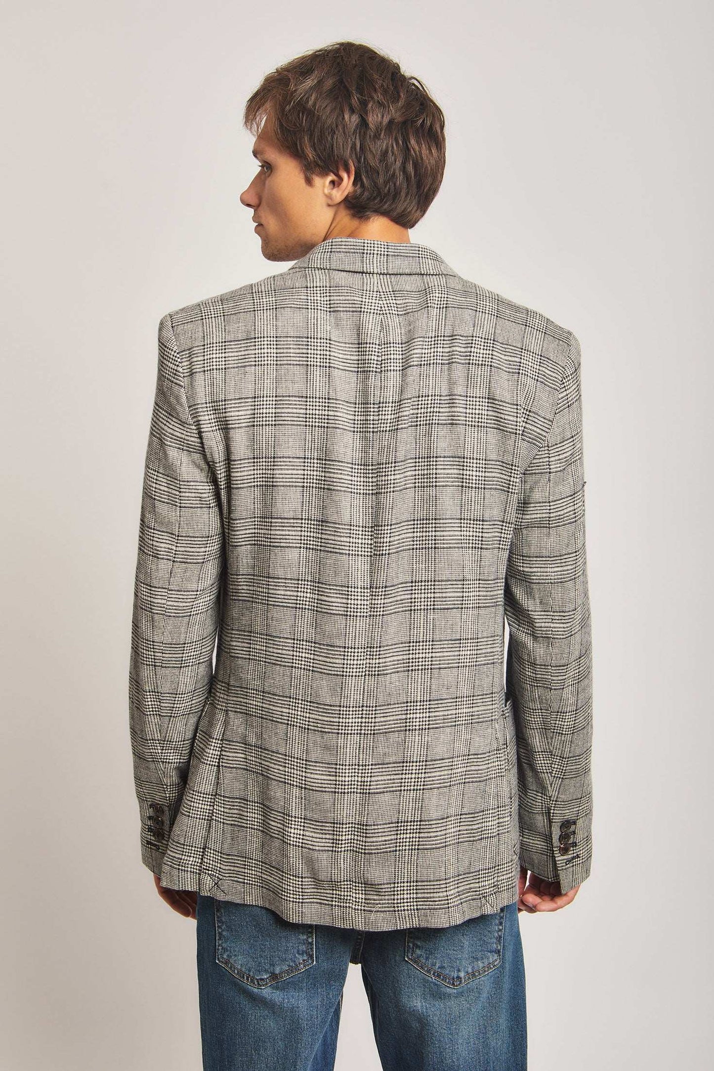 Men Regular Fit Blazer - Navy
