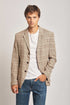 Men Regular Fit Blazer - Brick Red