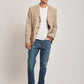 Men Regular Fit Blazer - Brick Red