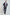 Dalydress men’s navy suit with white t-shirt and sneakers, urban casual style