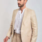 Men Regular Fit Blazer - Brown