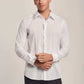 Men Slim Fit Shirt - White