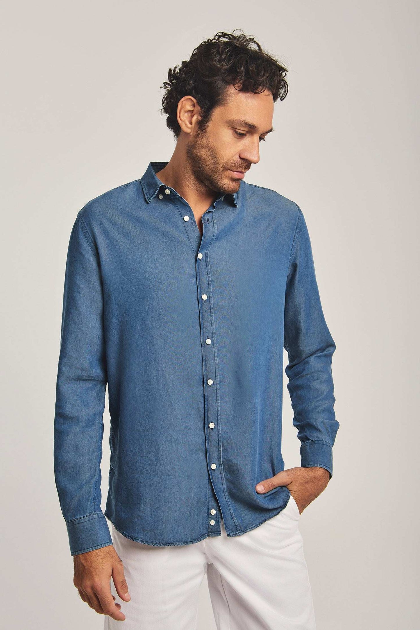 Men Regular Fit Shirt - Blue