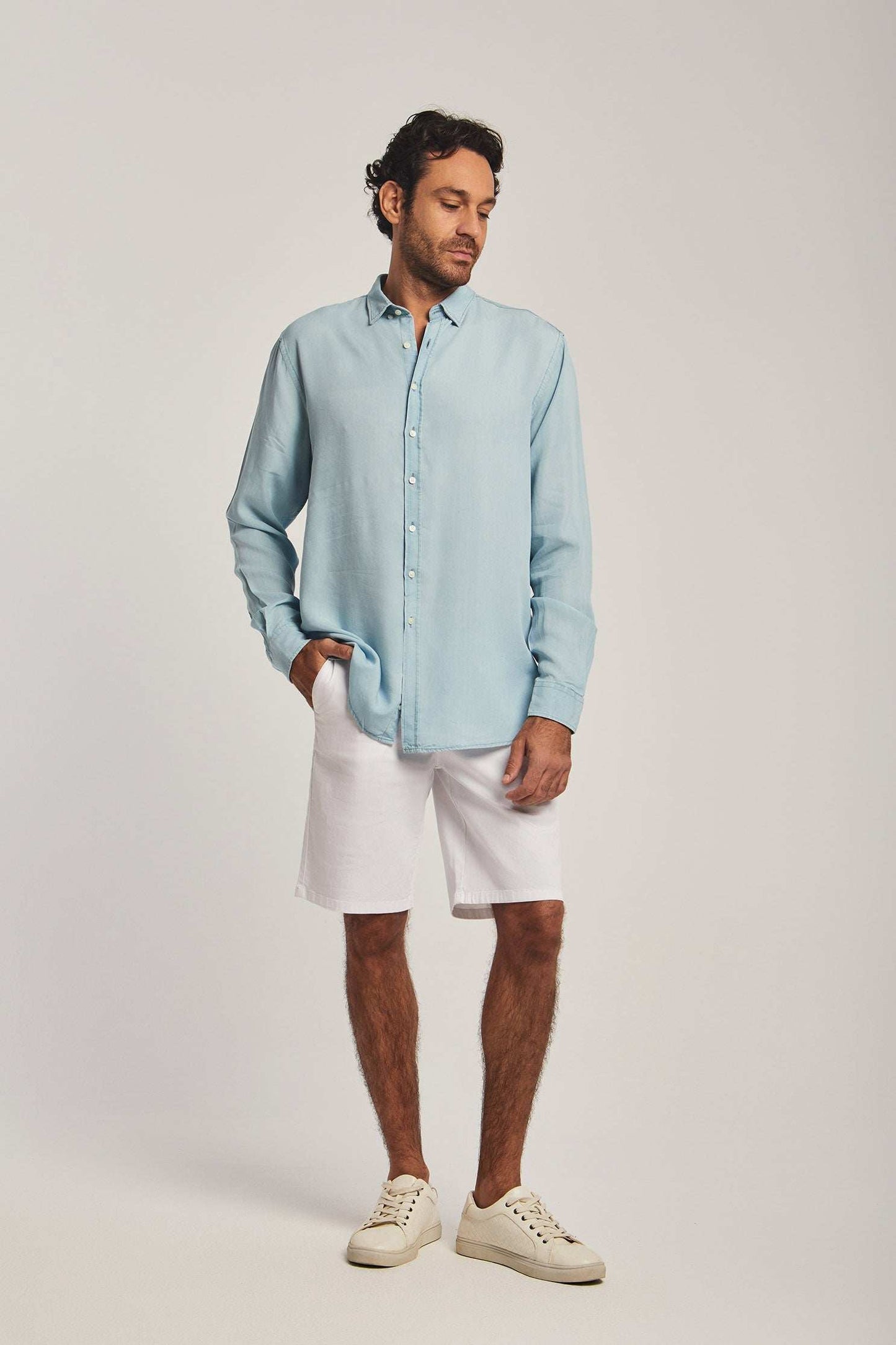 Men Regular Fit Shirt - Blue