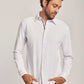 Men Regular Fit Shirt - White