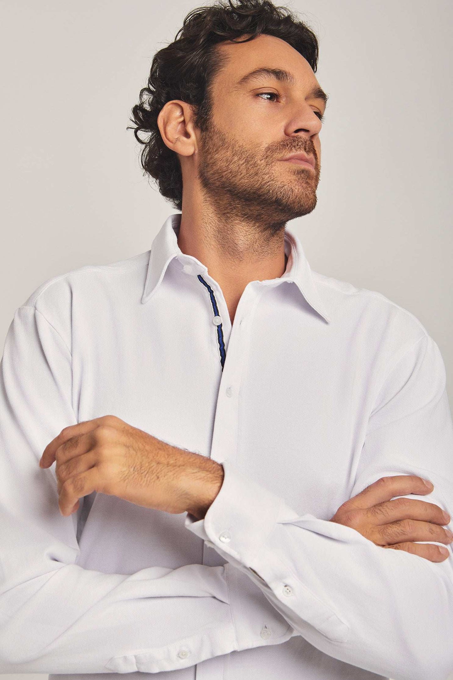 Men Regular Fit Shirt - White