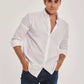 Men Regular Fit Shirt - White