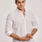 Men Regular Fit Shirt - White