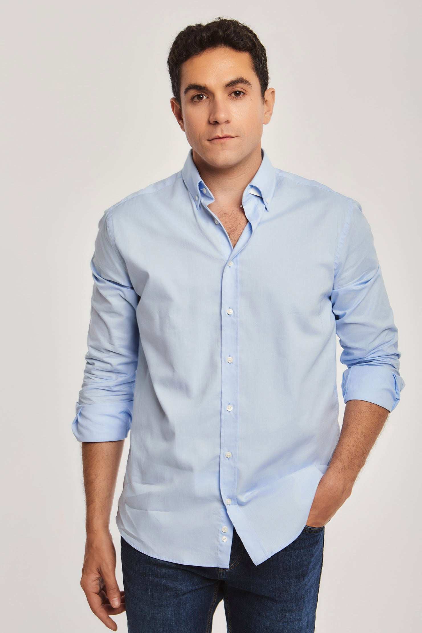 Men Regular Fit Shirt - Blue