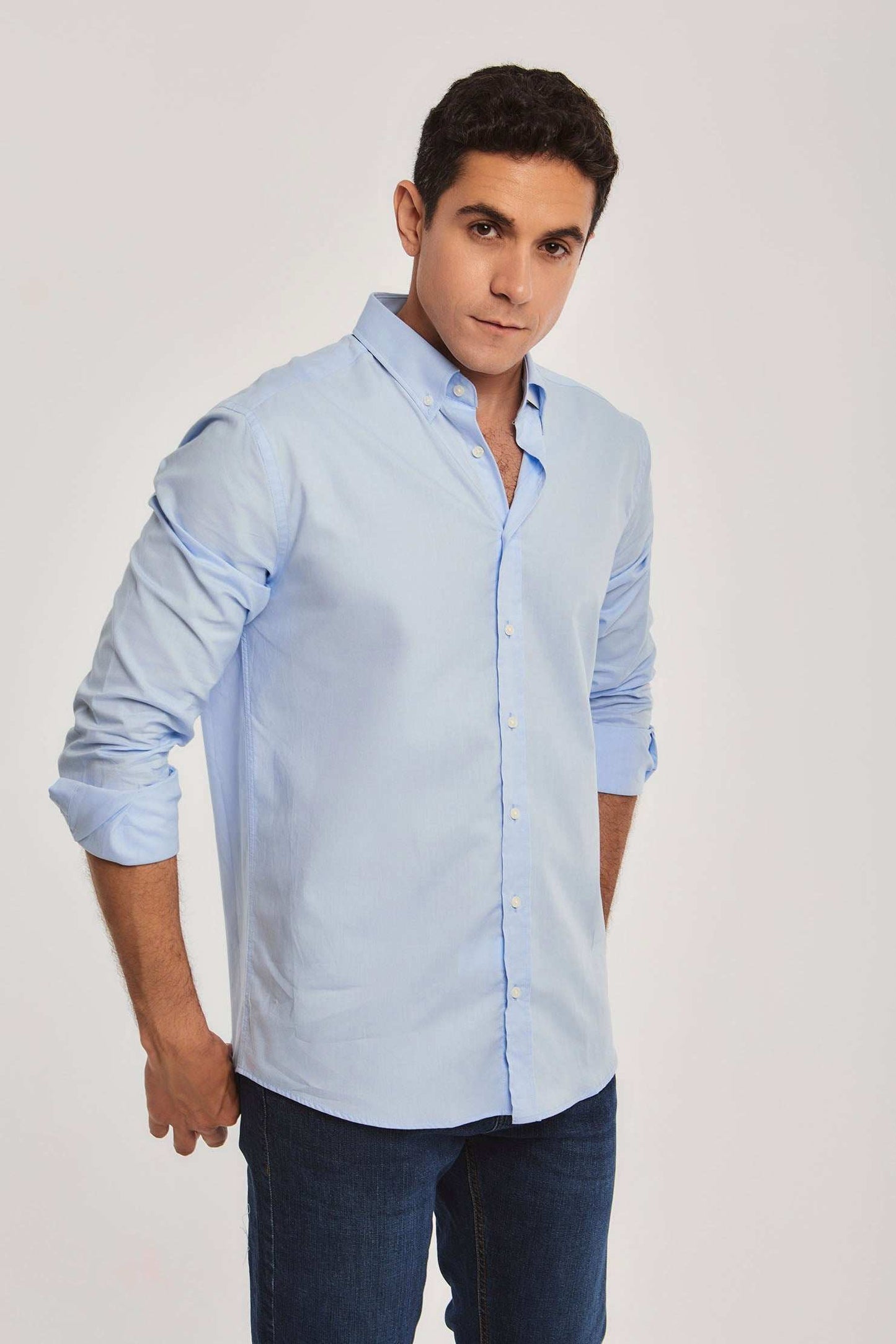 Men Regular Fit Shirt - Blue