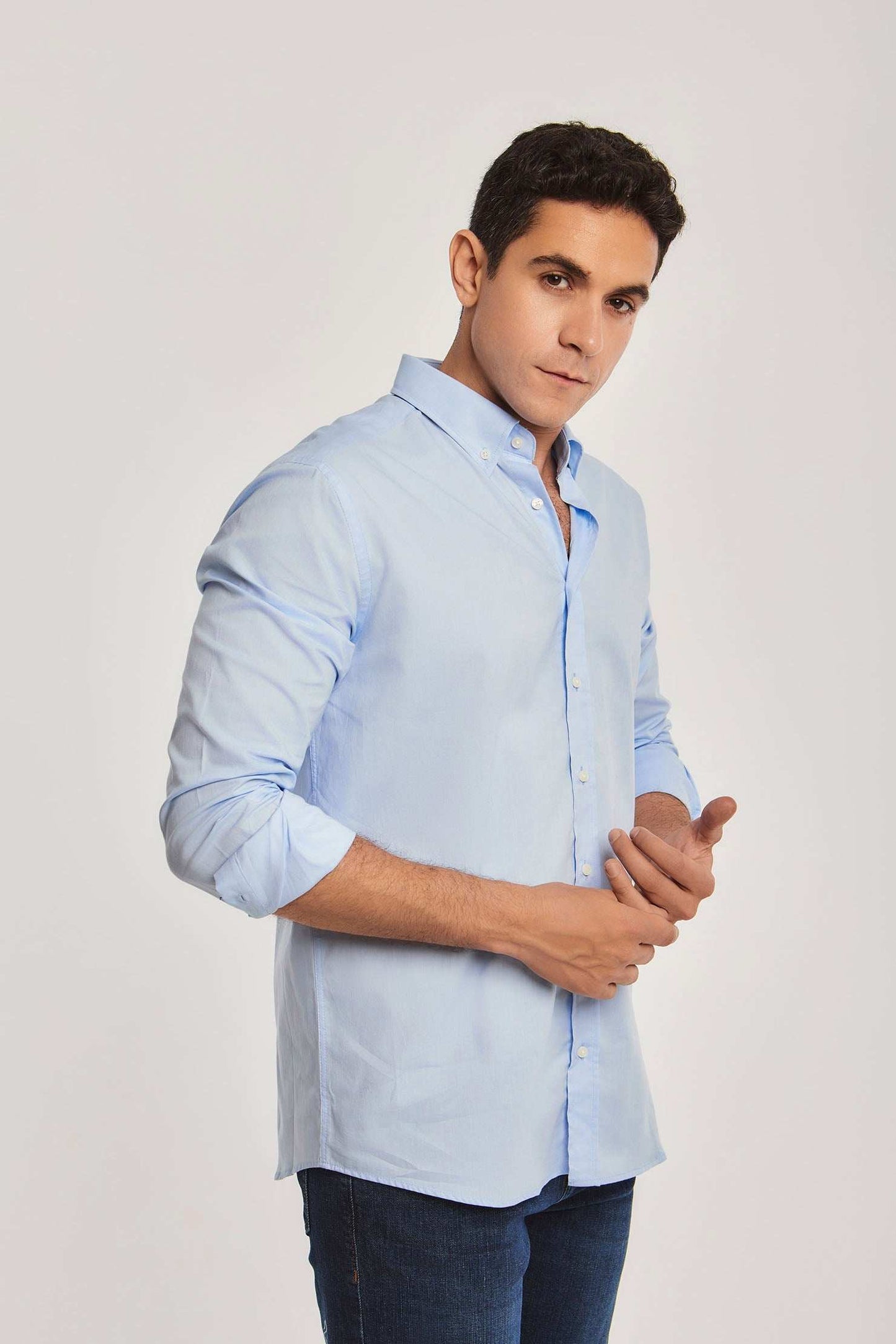 Men Regular Fit Shirt - Blue