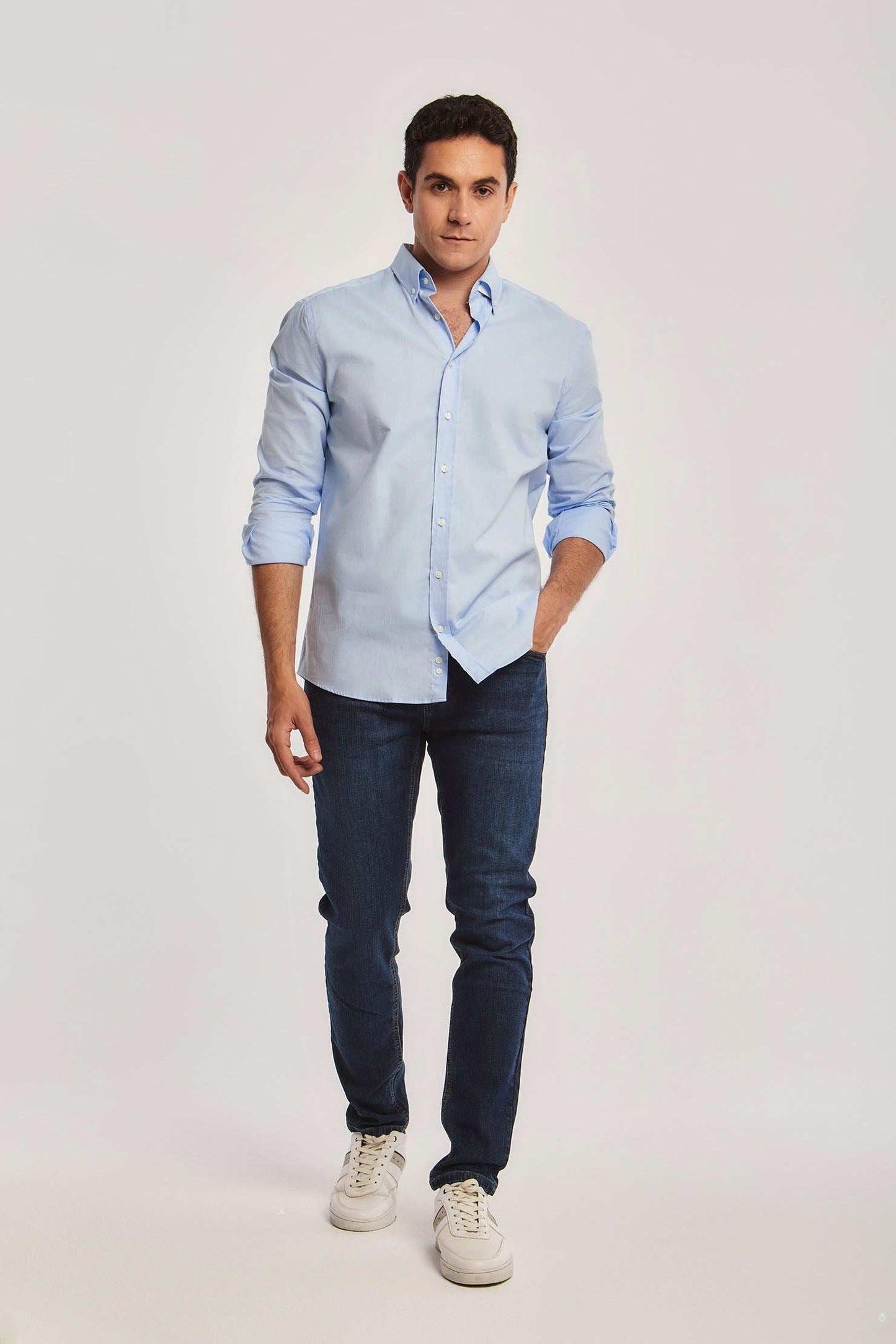Men Regular Fit Shirt - Blue