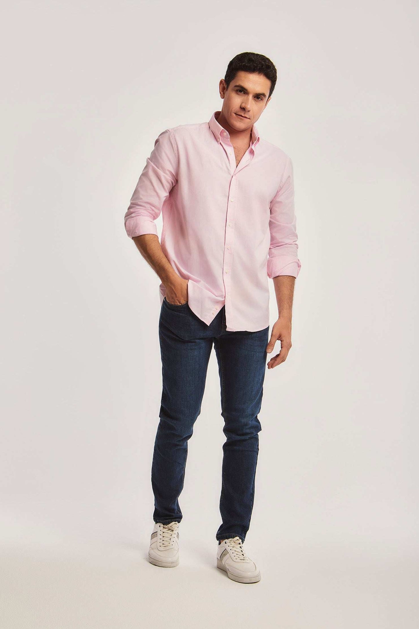 Men Regular Fit Shirt - Pink