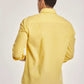 Men Regular Fit Shirt - Yellow