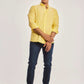 Men Regular Fit Shirt - Yellow