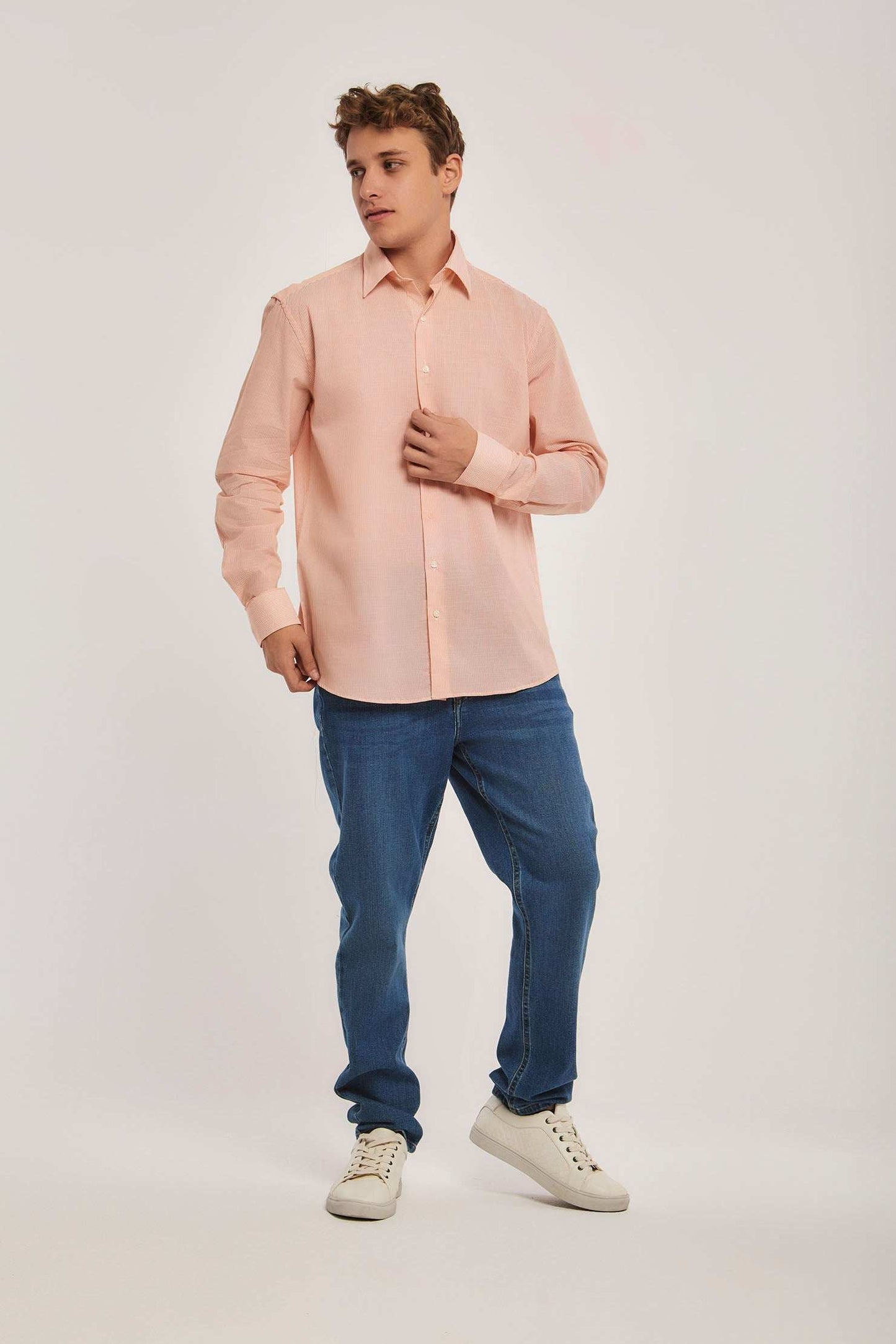 Men Regular Fit Shirt - Pink