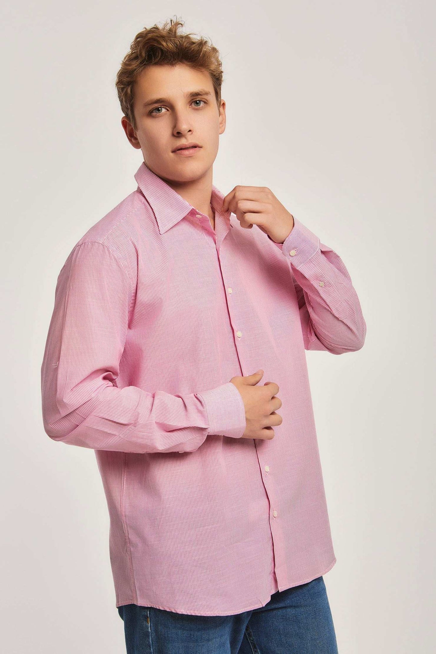 Men Regular Fit Shirt - Red
