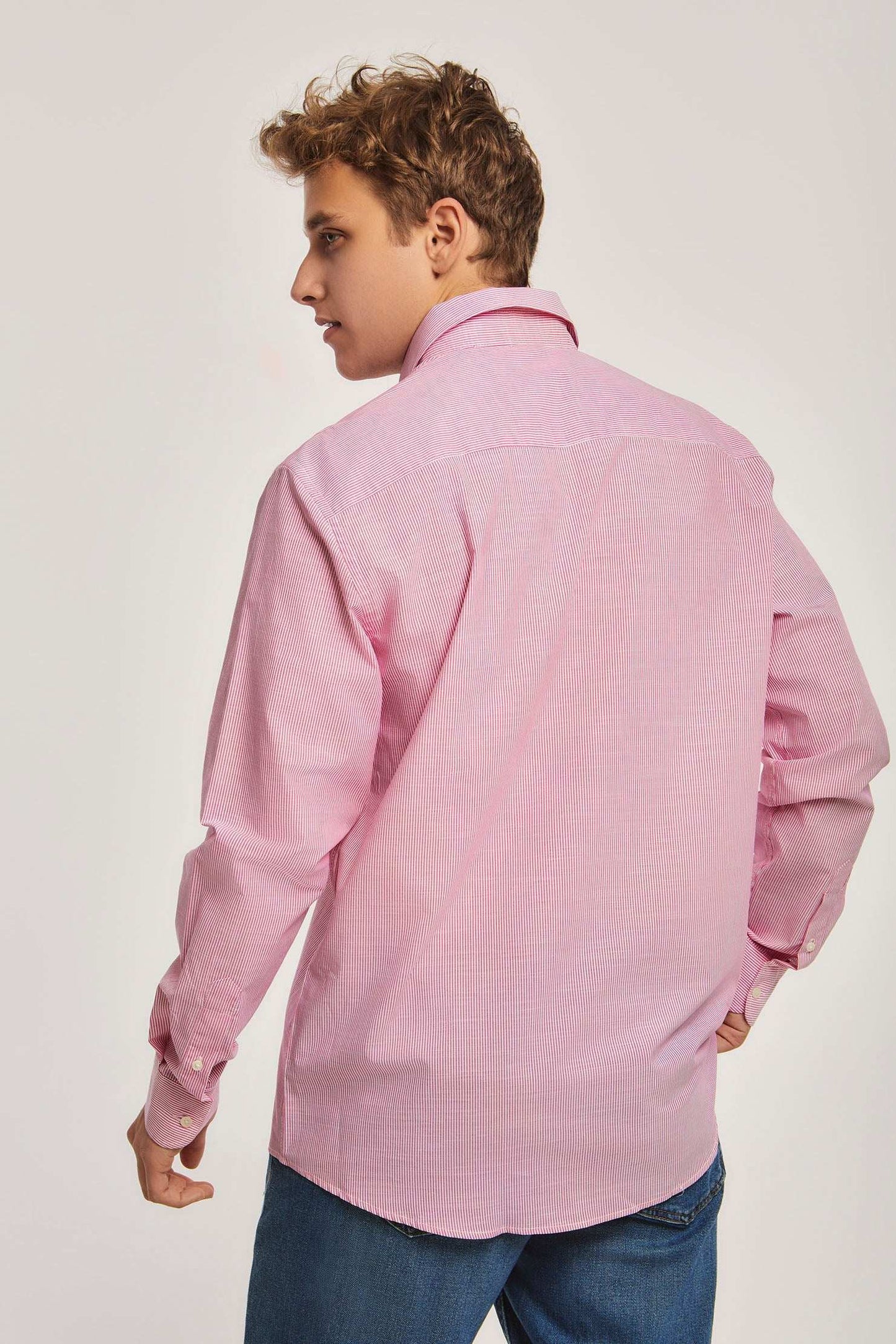 Men Regular Fit Shirt - Red
