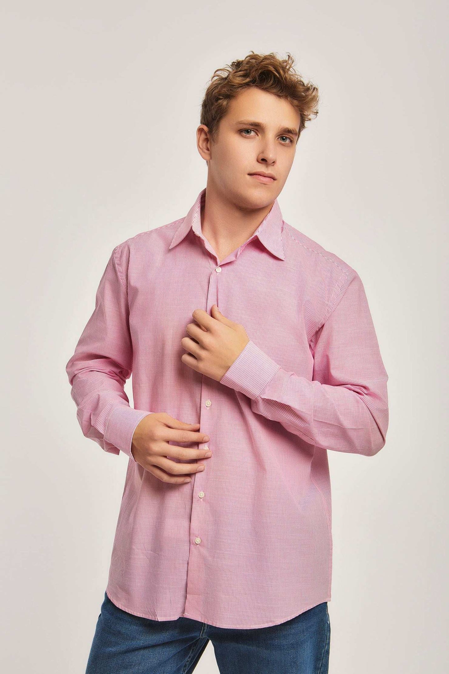Men Regular Fit Shirt - Red