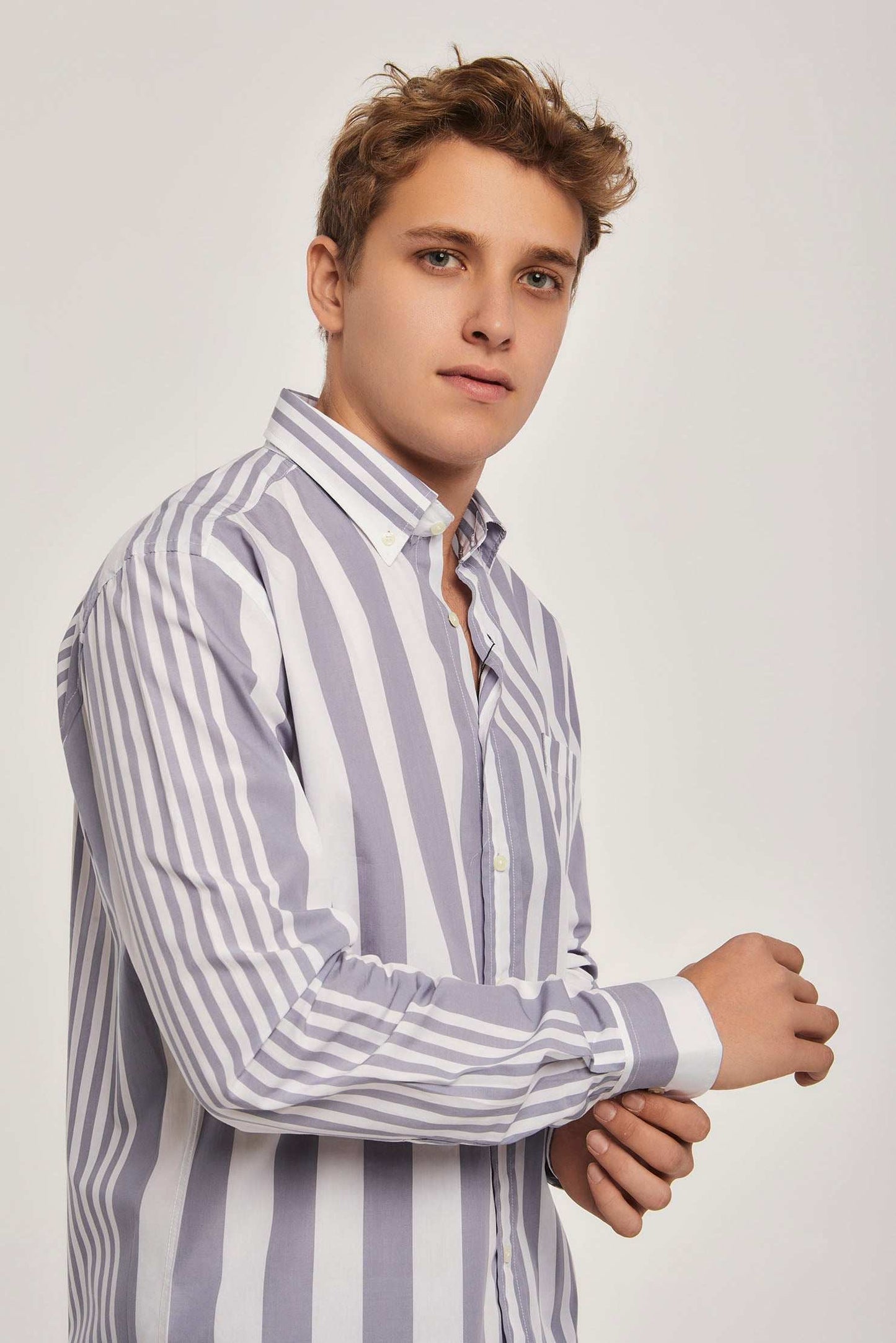 Men Regular Fit Shirt - Blue