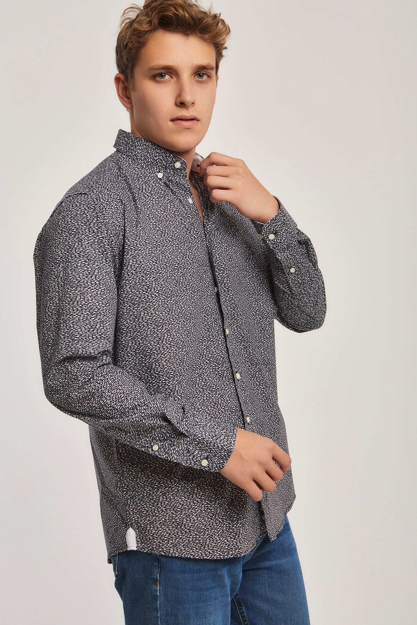 Men Regular Fit Shirt - Blue