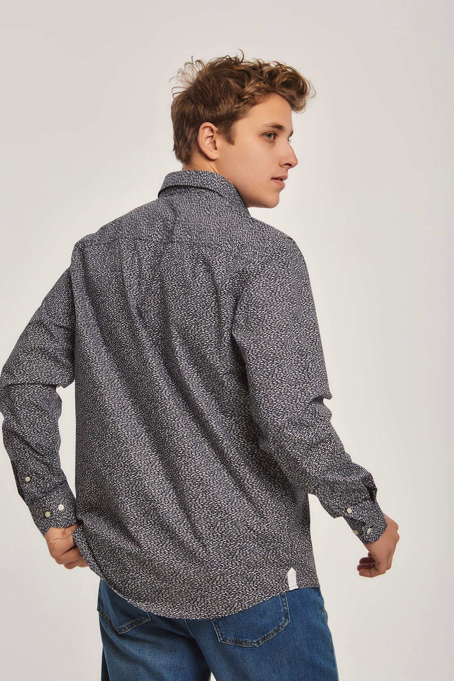 Men Regular Fit Shirt - Blue