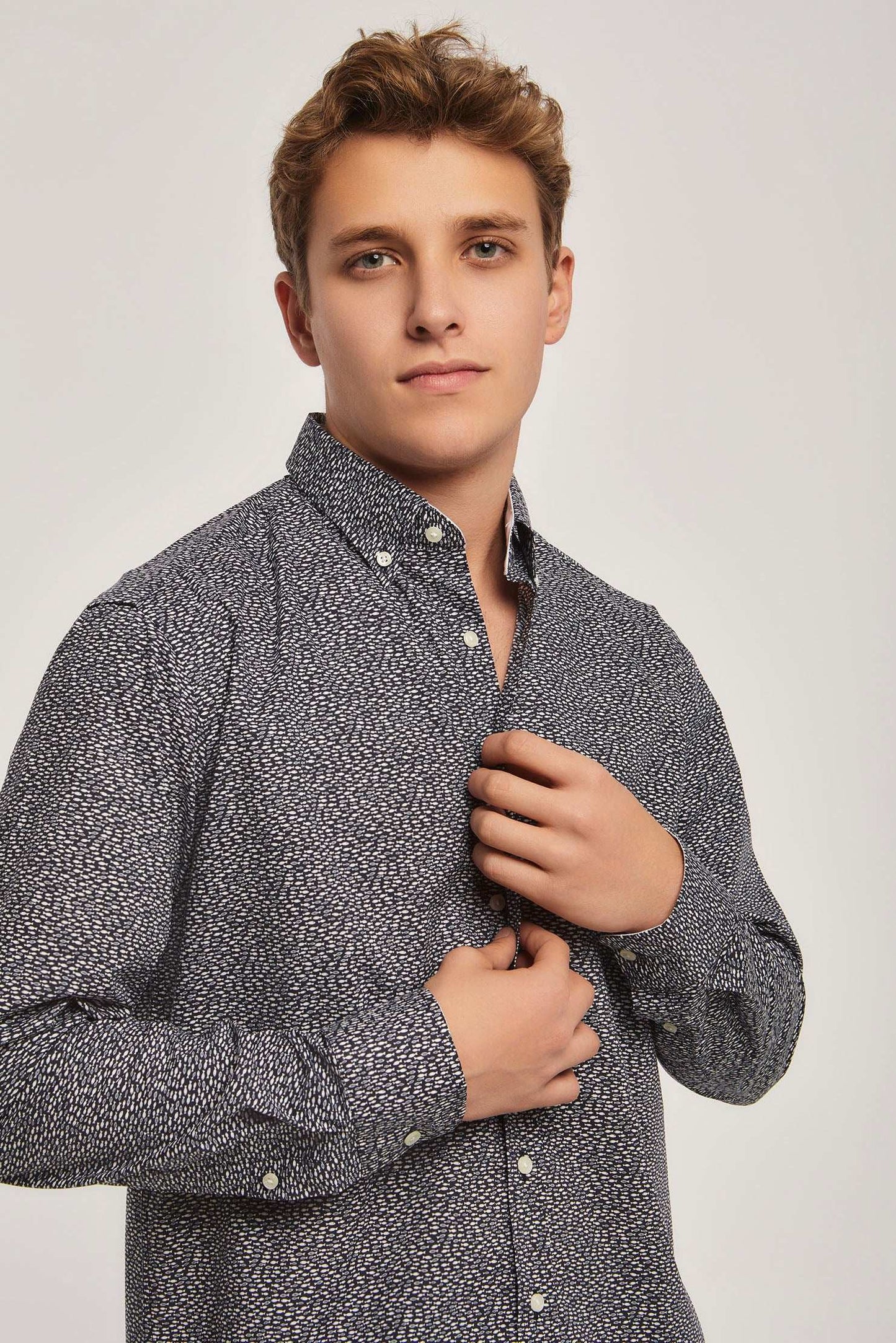 Men Regular Fit Shirt - Blue