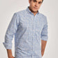 Men Regular Fit Shirt - Blue