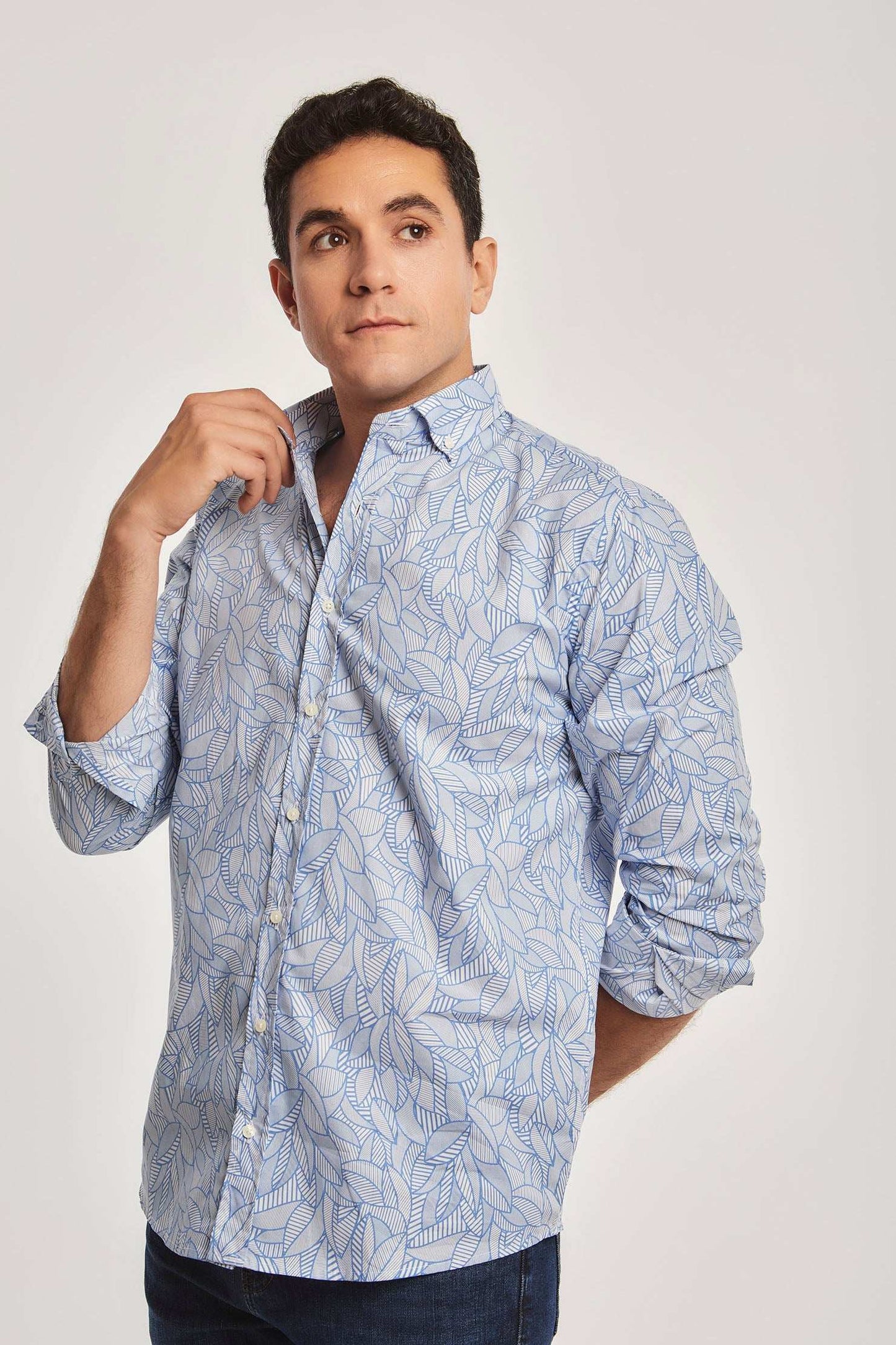 Men Regular Fit Shirt - Blue