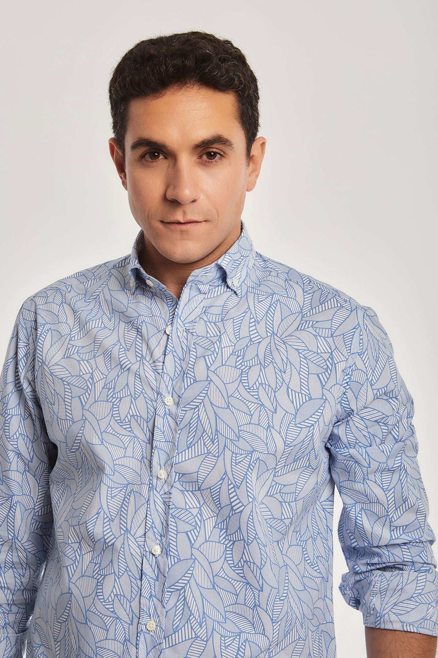 Men Regular Fit Shirt - Blue