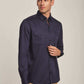 Men Regular Fit Shirt -  Navy