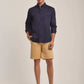 Men Regular Fit Shirt -  Navy