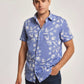 Men Regular Fit Shirt - Blue