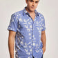 Men Regular Fit Shirt - Blue