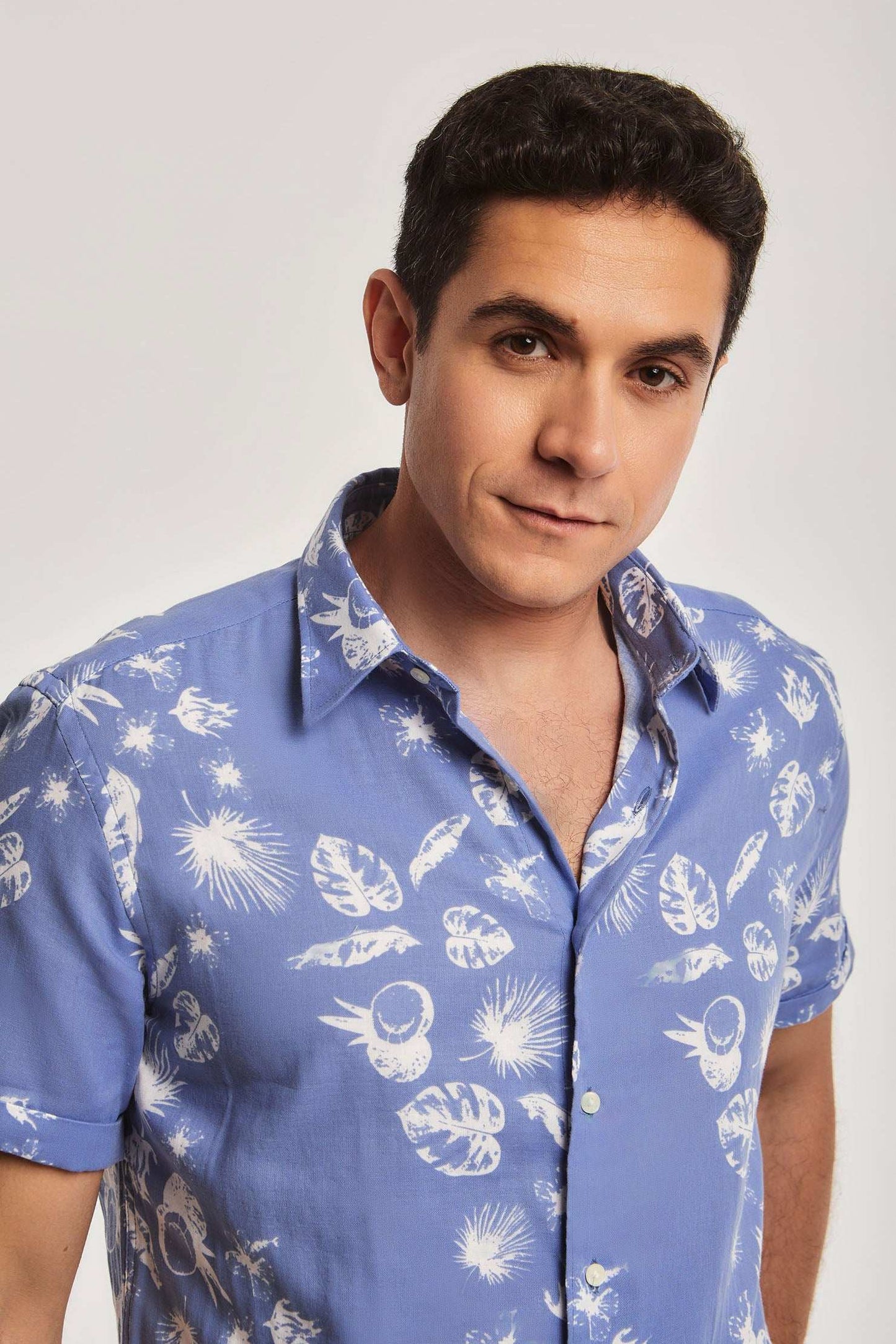 Men Regular Fit Shirt - Blue
