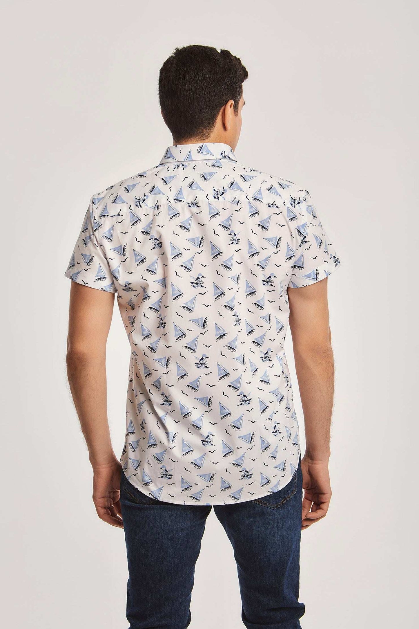Men Regular Fit Shirt - White