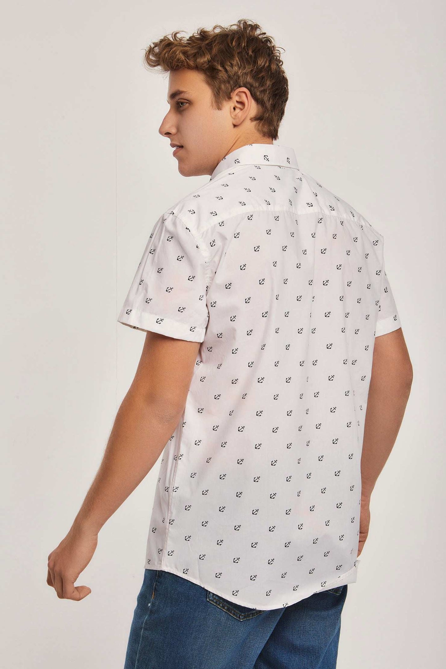 Men Regular Fit Shirt - White