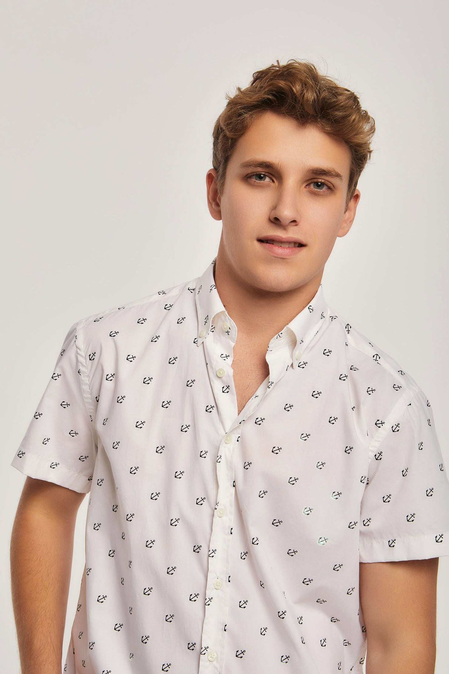 Men Regular Fit Shirt - White