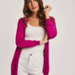 Women Regular Fit Cardigan - Baton Pink