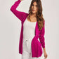 Women Regular Fit Cardigan - Baton Pink