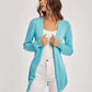 Women Regular Fit Cardigan - Angel Blue