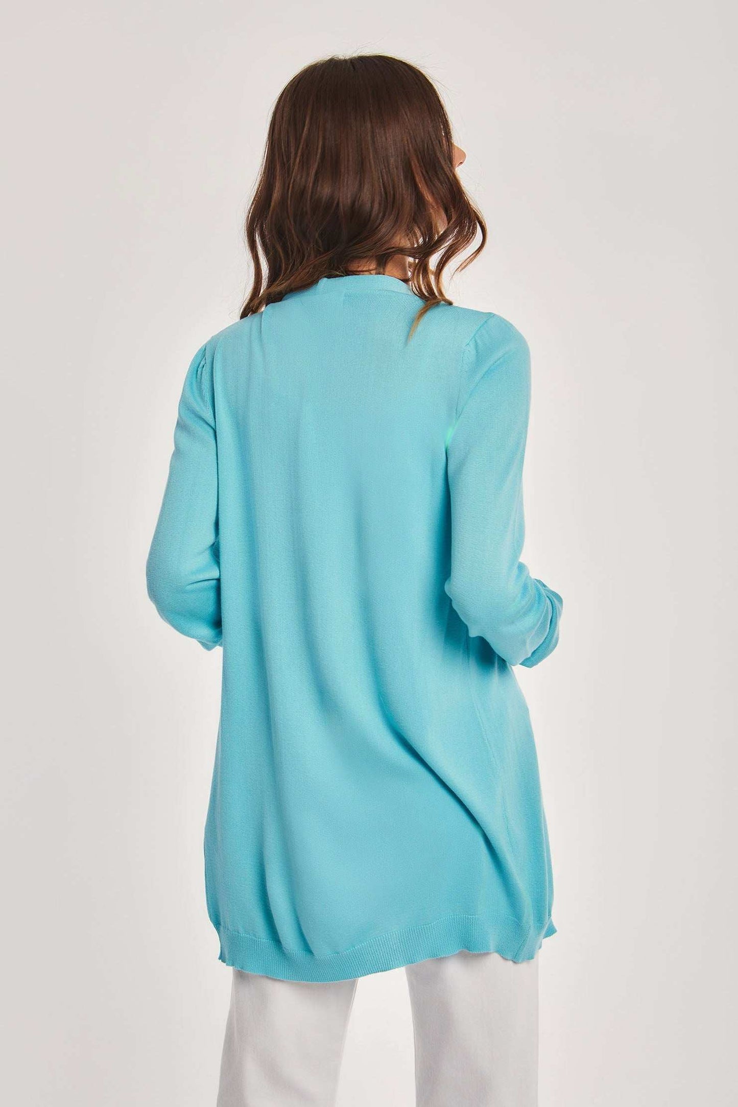Women Regular Fit Cardigan - Angel Blue