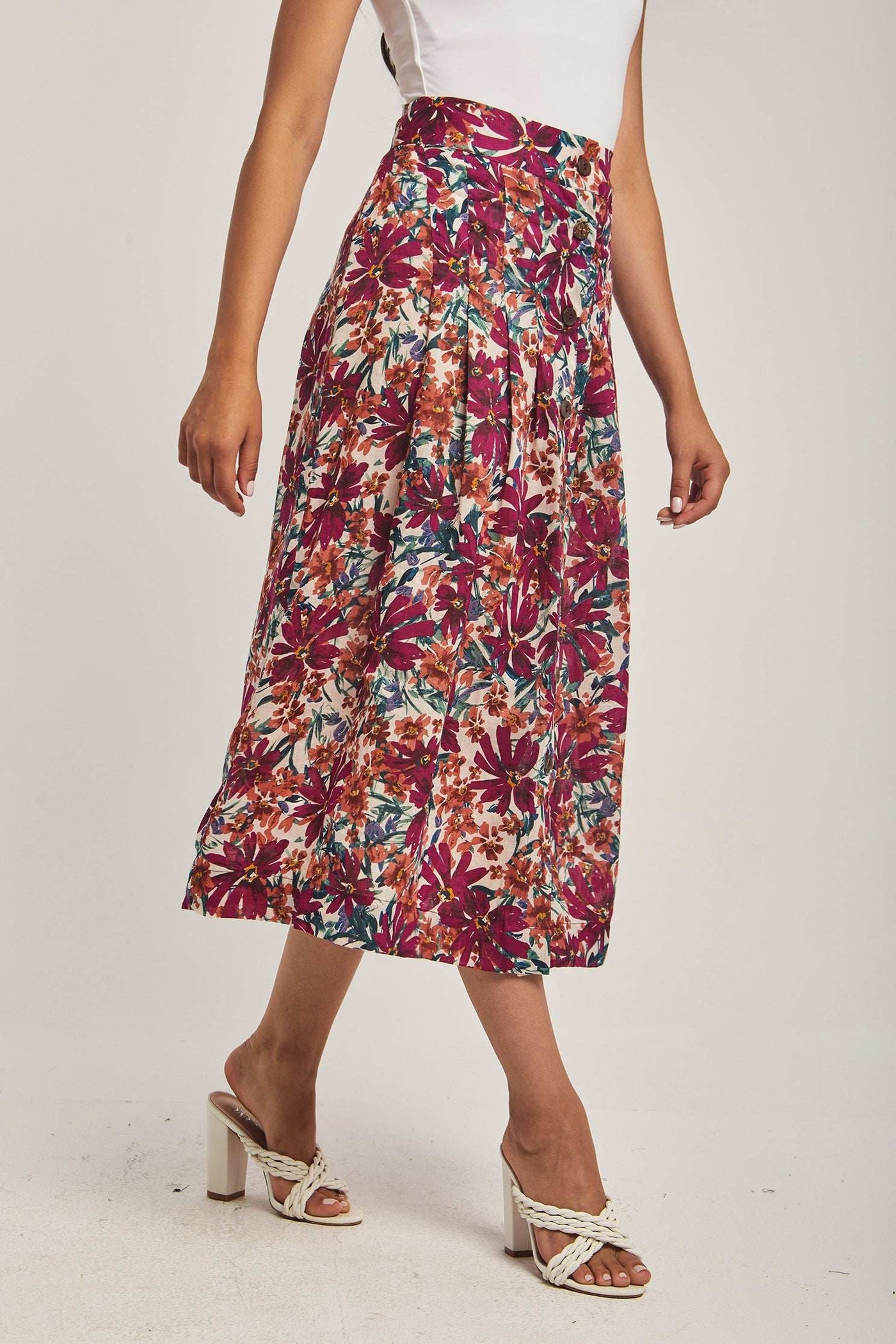 Women Regular Fit Skirt - Multicolor