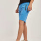 Men Regular Fit Sweat Short - Blue