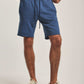 Men Regular Fit Sweat Short - Blue